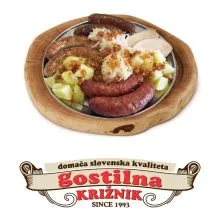 Kmečka plošča za 2 osebi, Gostilna Križnik, Šoštanj (Vrednostni bon, izvajalec storitev: KRIŽNIK ANDREJ S.P., GOSTILNA KRIŽNIK)