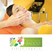 Kraljeva nega obraza, vratu in dekolteja za 1 osebo, Salon lepote Radost, Slovenska Bistrica (Vrednostni bon, izvajalec storitev: IZZA  D.O.O.)