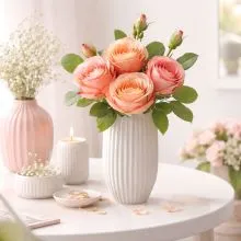 Vrtnica, umetno cvetje, 12x12x48cm, sort.