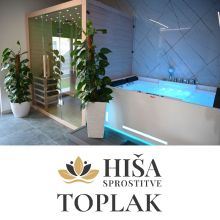 3- urno razvajanje v dvoje v Hiši sprostitve Toplak, Mala vas - Sv. Tomaž (Vrednostni bon, izvajalec storitev: BORUT TOPLAK S.P.)