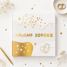 Album za slike, Najina zgodba, 22x22x5cm, za 200 fotografij 10x15cm