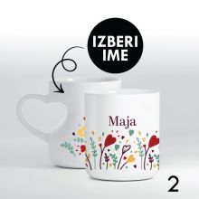 Personalizirana skodelica Rožice