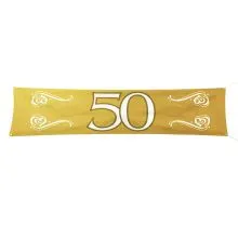 Transparent zlat, 50, 180cm