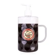 Milo tekoče za telo in roke, 2v1, CHEERS, 720ml, v dozirniku v obliki pivskega vrča s črnim pivom, z vonjem breze in cedra
