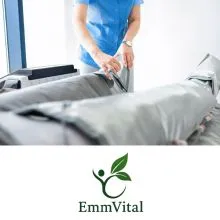 Limfna drenaža telesa, presoterapija za eno osebo, Center EmmVital, Ravne na Koroškem (Vrednostni bon, izvajalec storitev: VESNA OBRETAN S.P., EMMVITAL)