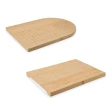 Pladenj servirni, lesen, 32.5x34cm
