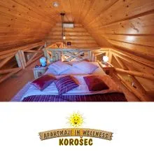 Oddih v apartmajski hiši za dve osebi, Mozirje (Vrednostni bon, izvajalec storitev: Urška Reberčnik s.p., Wellness center Korošec)