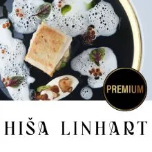 Štiri-hodni chefov degustacijski meni za dve osebi, Hiša Linhart, Radovljica (Vrednostni bon, izvajalec storitev: SOUVENIR d.o.o.)