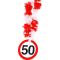 Party ogrlica, prometni znak 50, 14cmx55cm