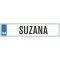Registrska tablica - SUZANA, 47x11cm