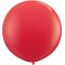 Balon rdeč iz lateksa, 1 kom, 90cm