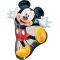 Balon napihljiv, za helij, otroški, Mickey Mouse, 78x55cm