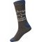 Nogavice šaljive,sive, penzija+topli zokni, velikost 41-45