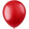 Baloni rdeči - metalik, iz lateksa, 50kom, 33cm