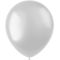 Baloni barvni, 50kom, beli, perla, metalik, iz lateksa, 33cm