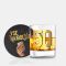 Kozarec za whisky s podstavkom, Vse najboljše 50, 180ml