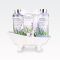 Kopalni set LAVENDER, (140ml gel za tuširanje, 140ml peneča kopel, 50g kopalna sol) z vonjem Lavender&Sage Mint, v keramični banji
