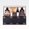 Kopalni set za moške MEN'S COLLECTION, (190ml gel za tuširanje, 190ml peneča kopel, 120ml maslo za telo, 120ml piling za telo, 100g kopalna sol, 90ml sprej za telo, brisačka 30x30cm), z vonjem Birch&Cedar, v kovinski košari
