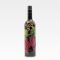 Jubilejno vino, 0.75l, poslikana steklenica - Vse najboljše 70 rdeč grozd