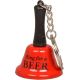 Obesek za ključe, zvonec, "Pozvoni za BEER", 3.8x5.5cm