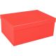 Darilna škatla kartonska rdeča 31x23x12,5cm