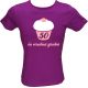 Majica ženska (telirana)-50 in vredna greha M-vijolična
