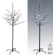 Božično drevo z led lučkami za notranjo in zunanjo uporabo, 96 belih, 15Ocm