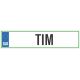 Registrska tablica - TIM, 47x11cm