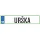 Registrska tablica - URŠKA, 47x11cm
