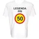 Majica-Legenda pri 50 Let XXL-bela