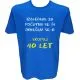 Majica-Izračun 40 Let XXL-modra