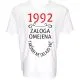Majica-1992, zaloga omejena, takšnih ne delajo več XXL-bela