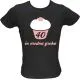 Majica ženska (telirana)-40 in vredna greha M-črna