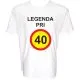 Majica-Legenda pri 40 Let M-bela