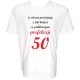 Majica-Perfekcija 50 Let M-bela