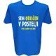 Majica-Sem odličen v postelji XXL-modra