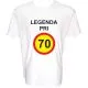 Majica-Legenda pri 70 Let M-bela