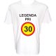 Majica-Legenda pri 30 Let XXL-bela