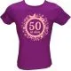 Majica ženska (telirana)-Diva 50 S-vijolična