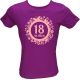 Majica ženska (telirana)-Diva 18 S-vijolična