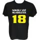 Majica-Nikoli več 18 let XL-črna