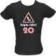 Majica ženska (telirana)-Super seksi 20 S-črna