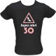 Majica ženska (telirana)-Super seksi 30 S-črna
