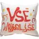Vzglavnik Vse najboljše  3Ox27cm
