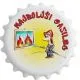 Odpirač magnet: Najboljši gasilec, okrogel 6 cm