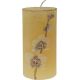 Sveča ledene orhideje, steber, 70x14Omm