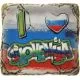 Slovenija, Magnet iz keramike I love Slovenija 5, 5.5x7.5cm