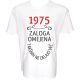 Majica-1975, zaloga omejena, takšnih ne delajo več XL-bela