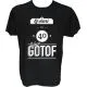 Majica-Gotof si 40 M-črna