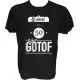 Majica-Gotof si 50 M-črna